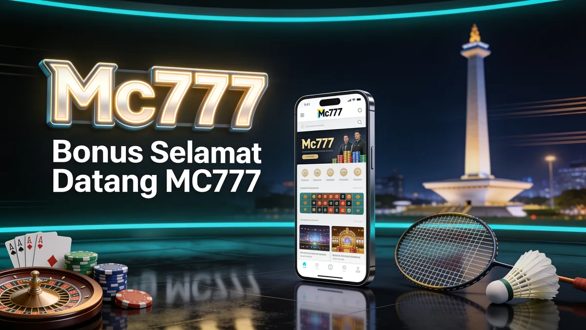 Bonus Selamat Datang MC777 untuk pemain di Indonesia