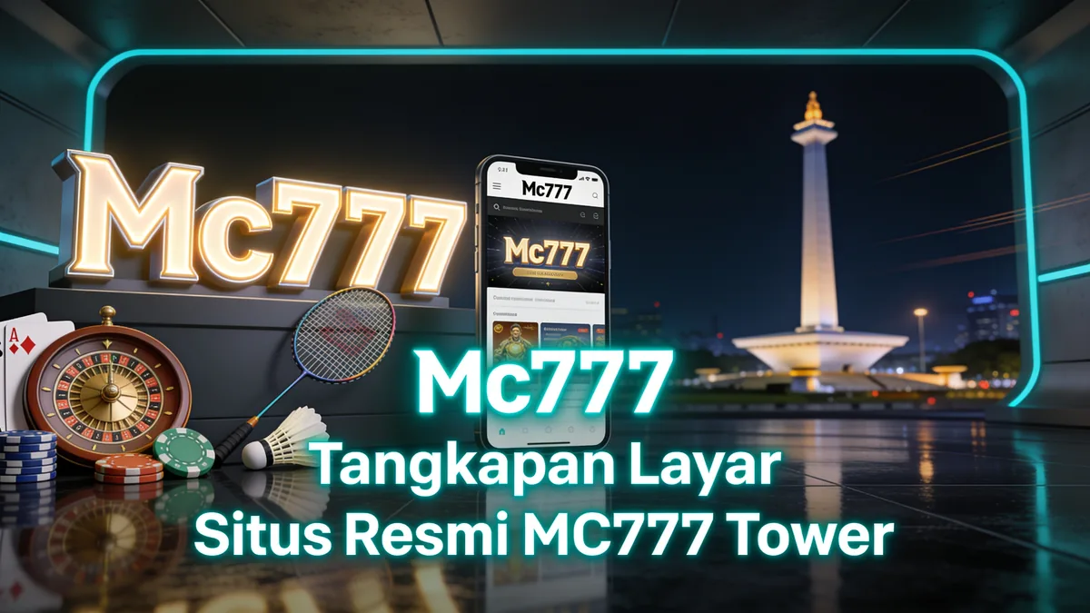 Tangkapan Layar Situs Resmi MC777 Tower: panduan mc777 untuk pemain di Indonesia